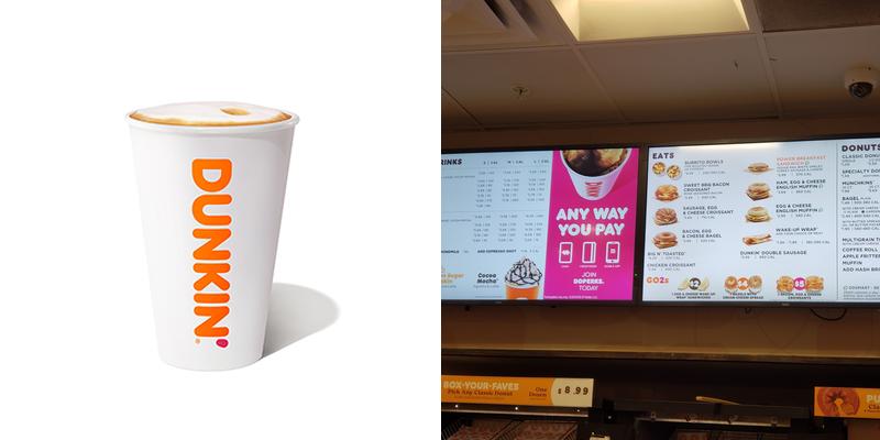 Dunkin' Menu