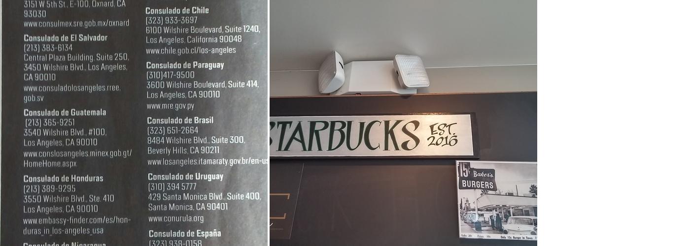 Starbucks Menu
