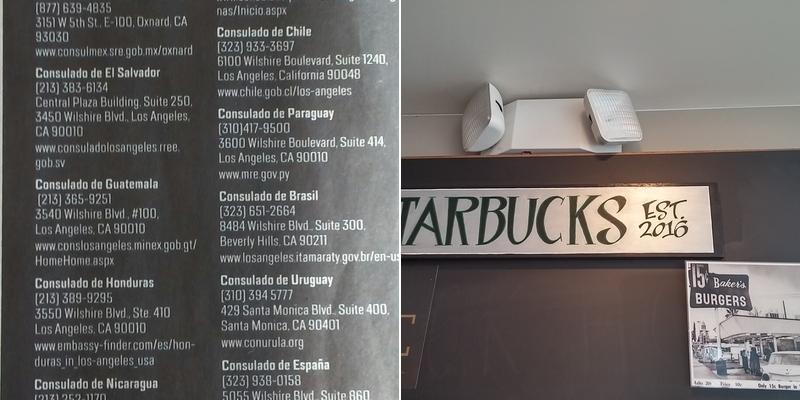 Starbucks Menu