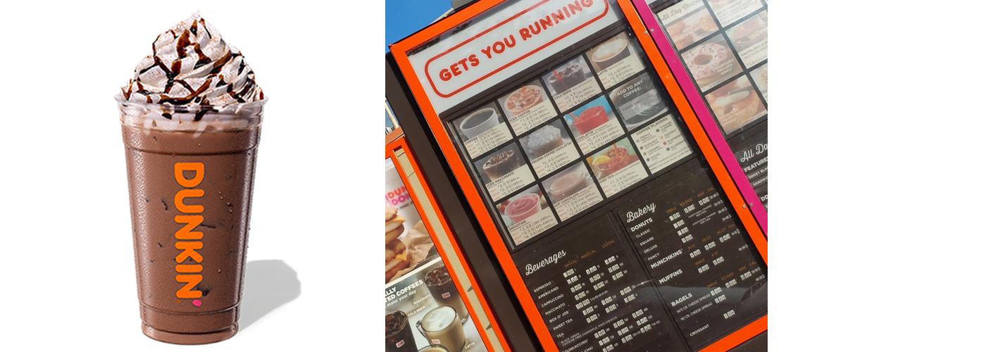 Dunkin' Menu