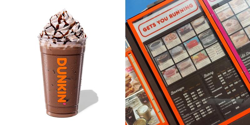 Dunkin' Menu