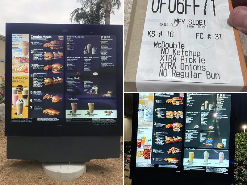 McDonald's Menu
