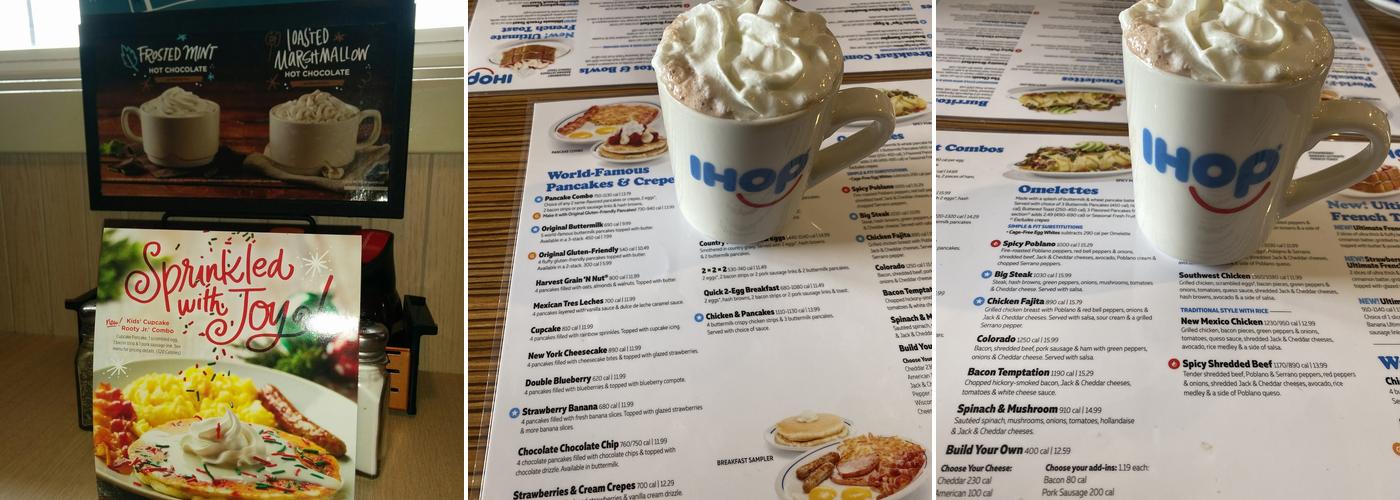 IHOP Menu