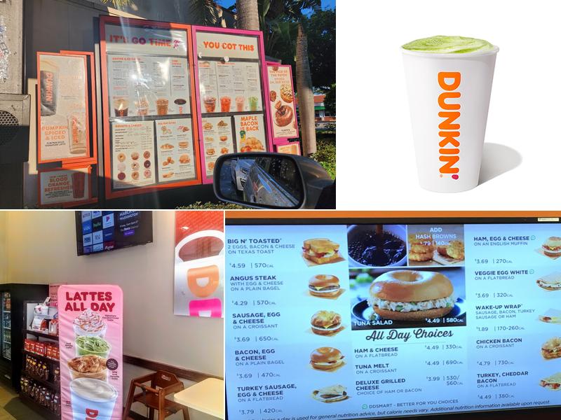 Dunkin' Menu