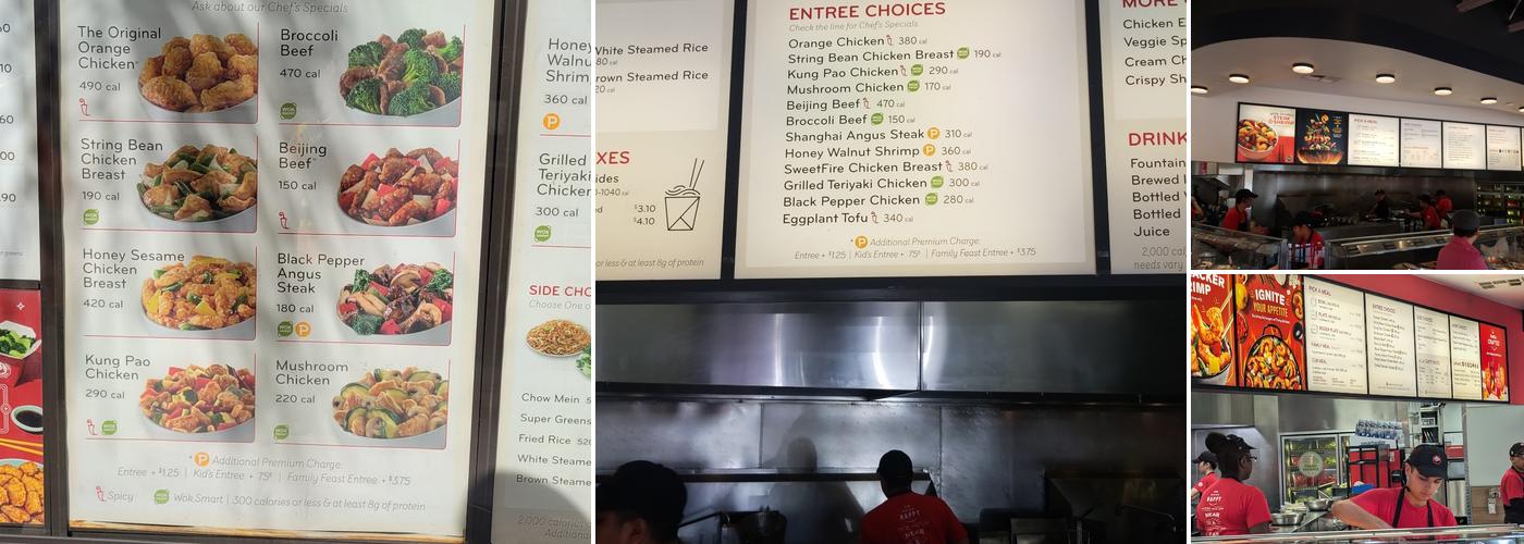 Panda Express Menu