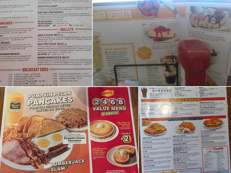 Denny's Menu