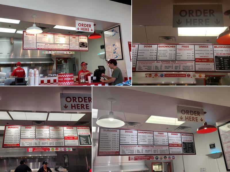 Five Guys Menu