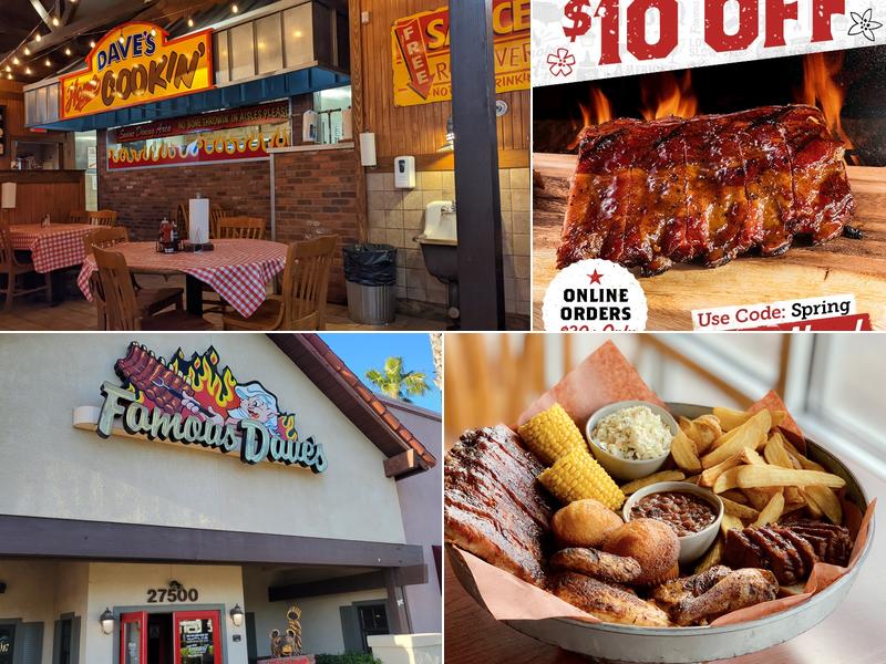 Famous Dave's Bar-B-Que 27500 W Lugonia Ave, Redlands