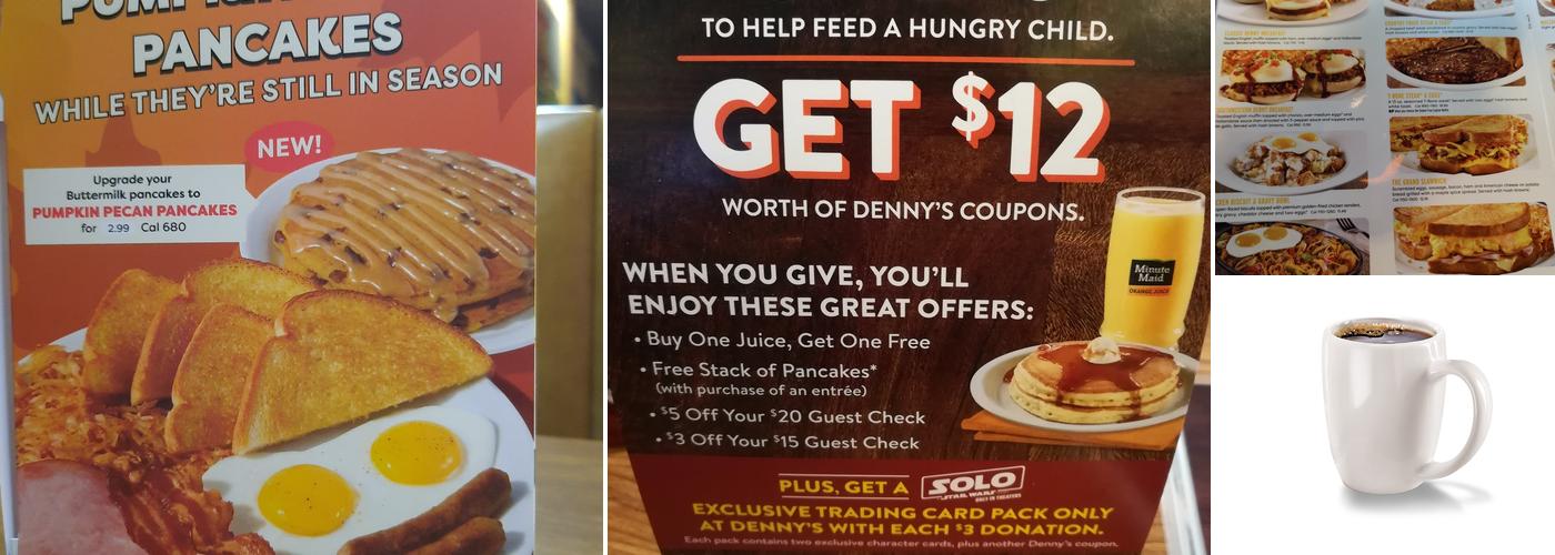 Denny's Menu