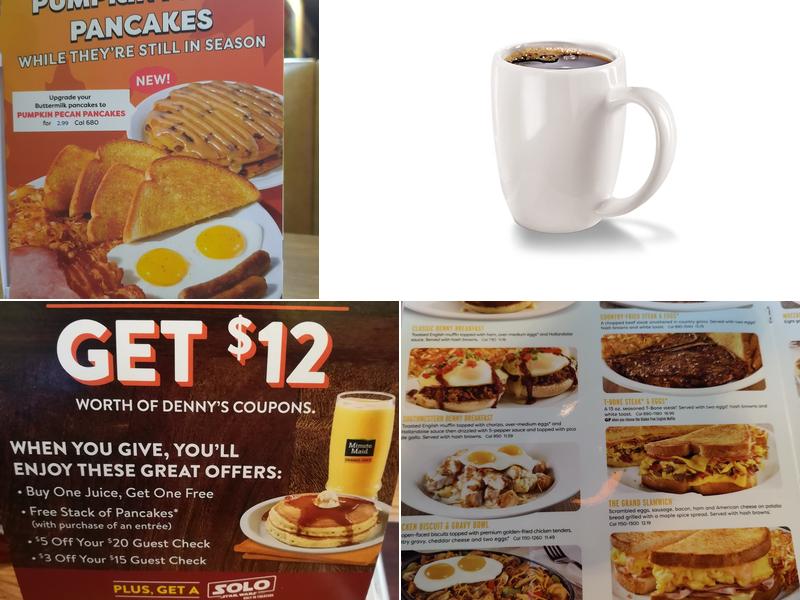 Denny's Menu