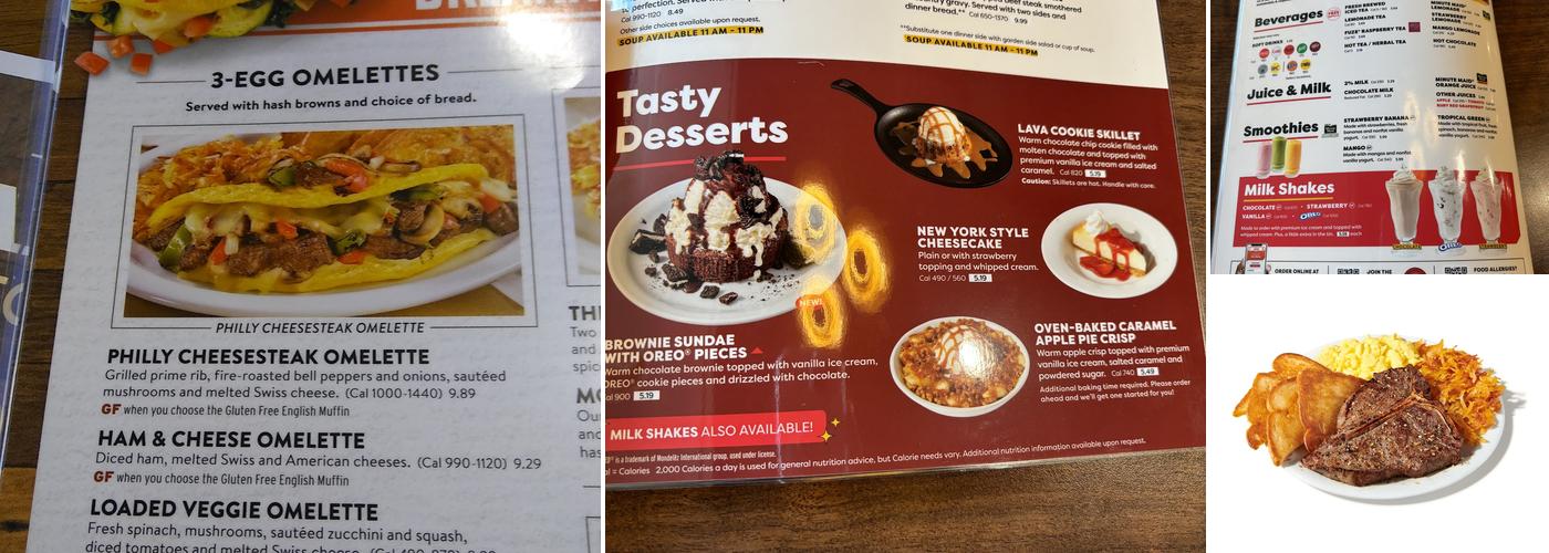 Denny's Menu