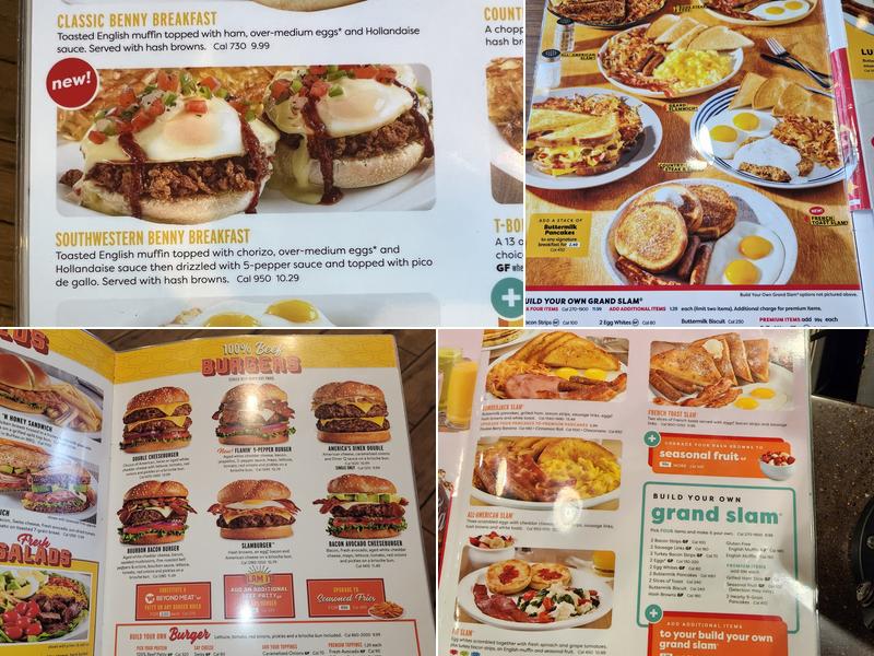 Denny's Menu