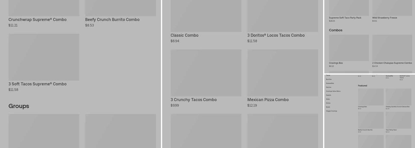 Taco Bell Menu