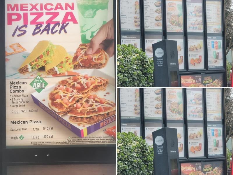 Taco Bell Menu