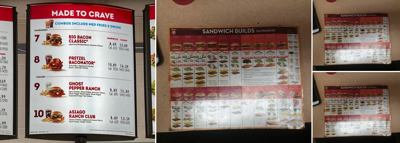 Wendy's Menu