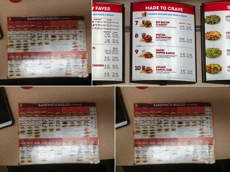 Wendy's Menu