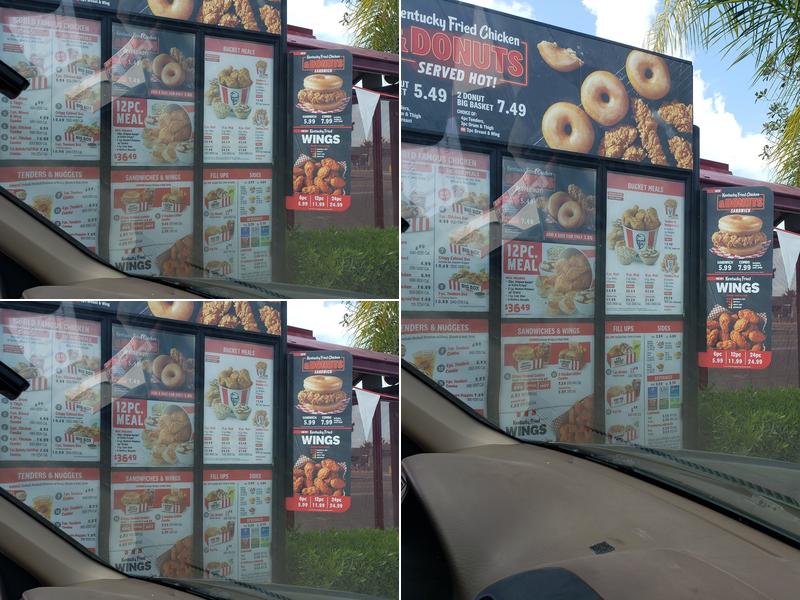 KFC Menu