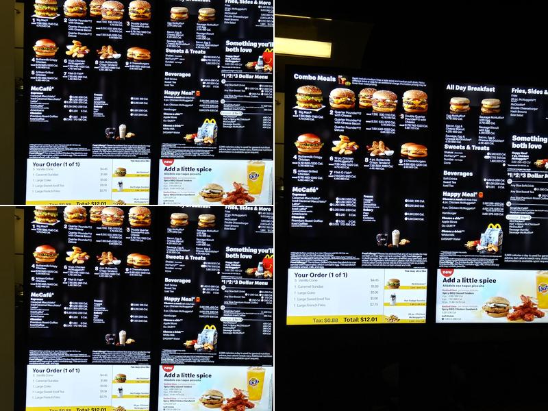 McDonald's Menu