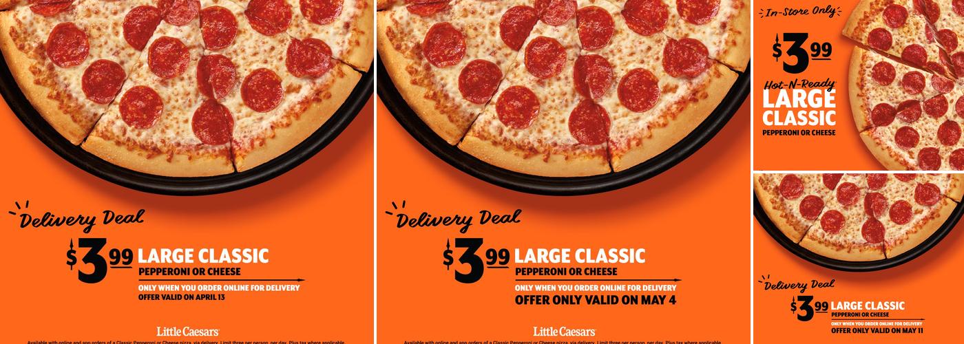 Little Caesars Pizza Menu