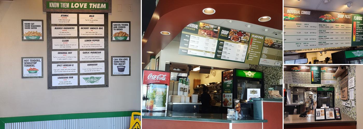 Wingstop Menu