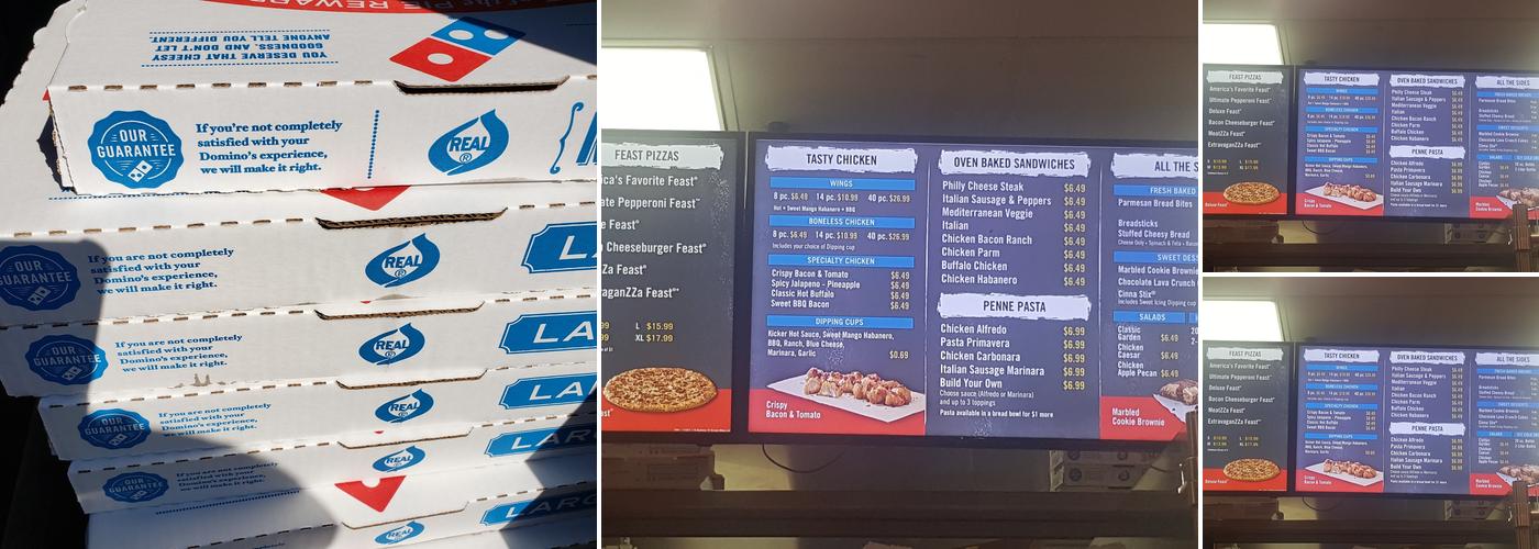 Domino's Pizza Menu