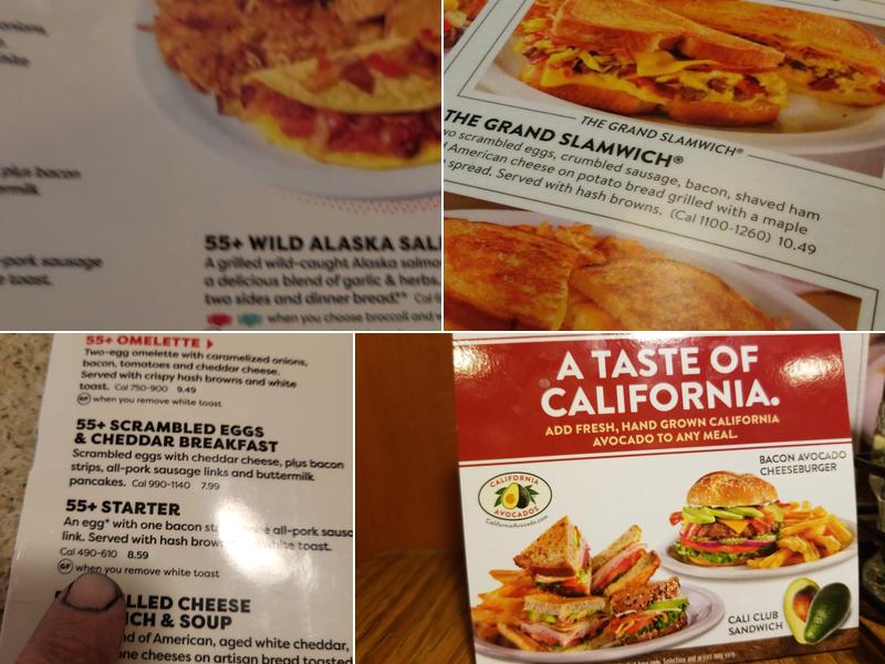 Denny's Menu
