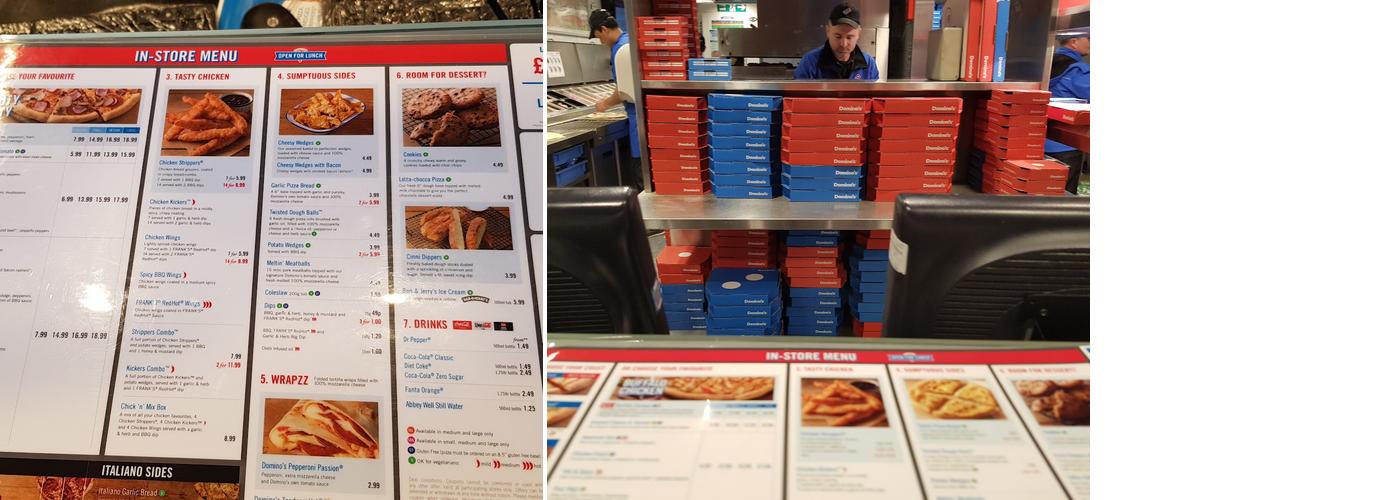 Domino's Pizza - Oxford - Kidlington Menu