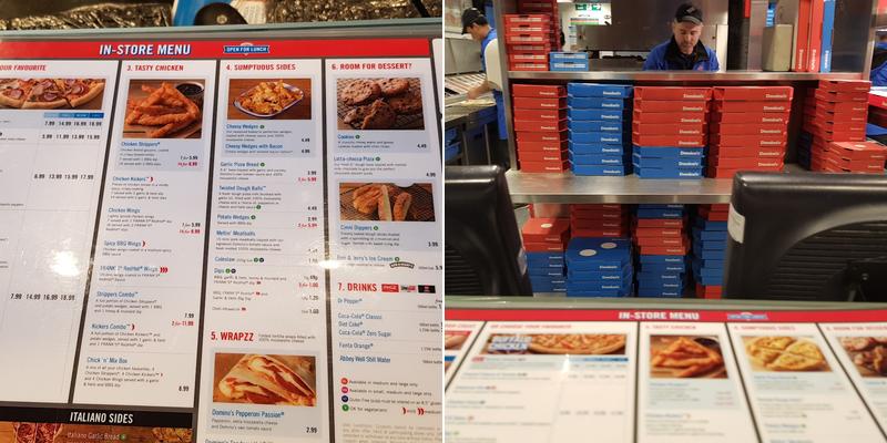Domino's Pizza - Oxford - Kidlington Menu
