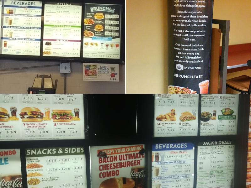 Jack In The Box Menu