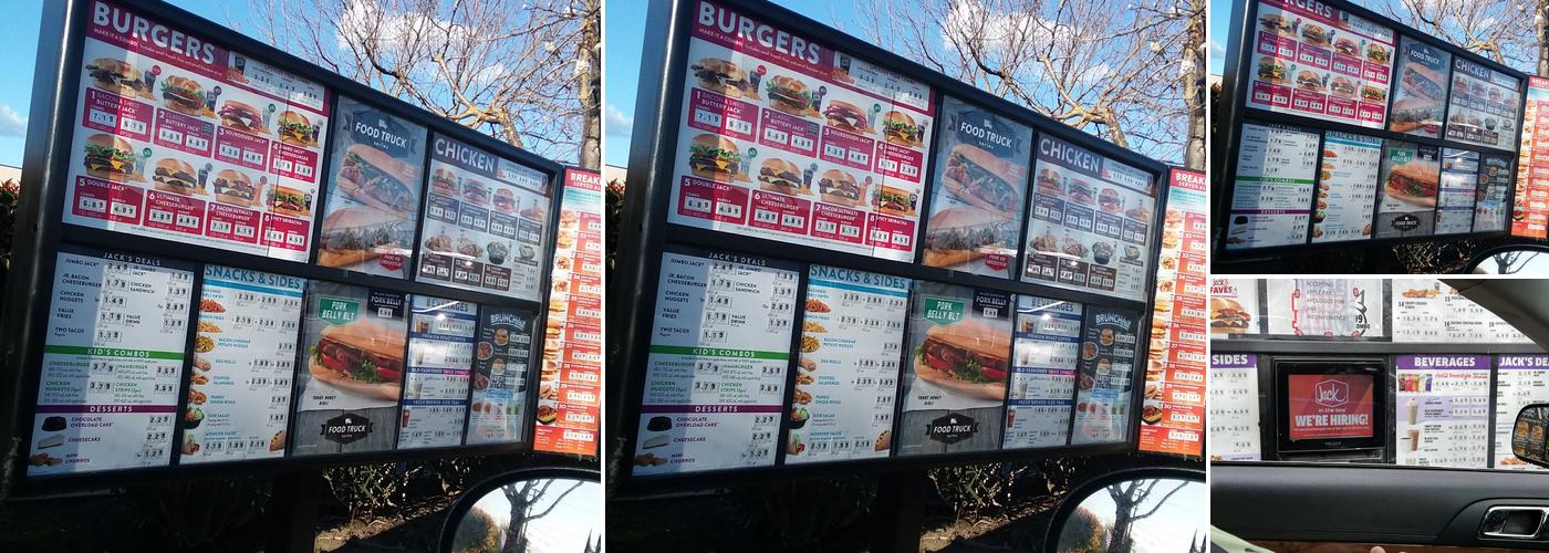 Jack In The Box Menu