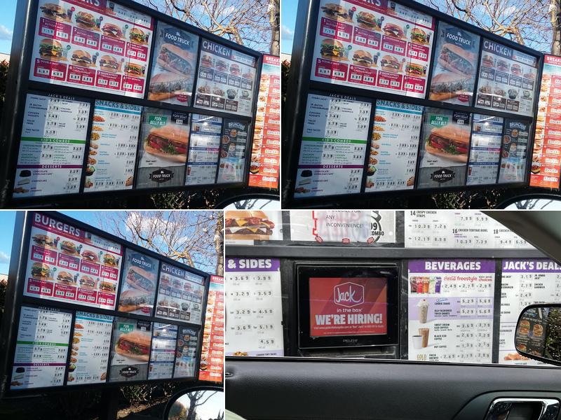 Jack In The Box Menu