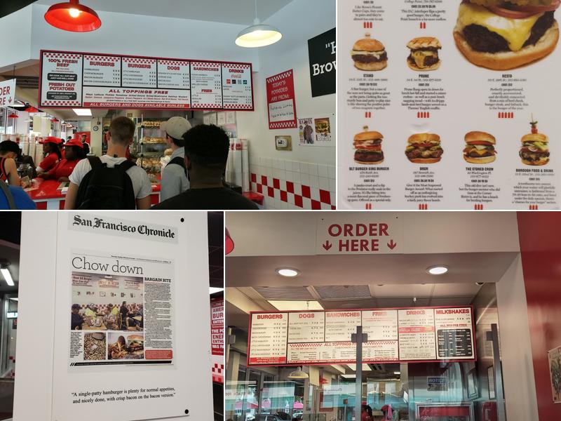 Five Guys Menu