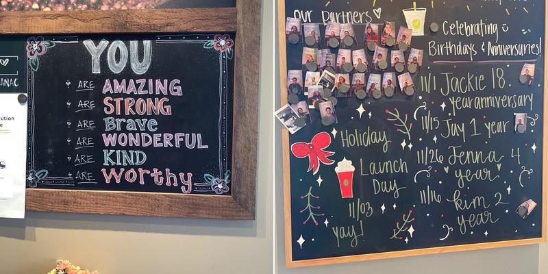 Starbucks Menu