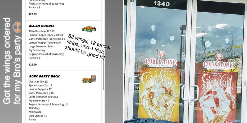 Wingstop Menu