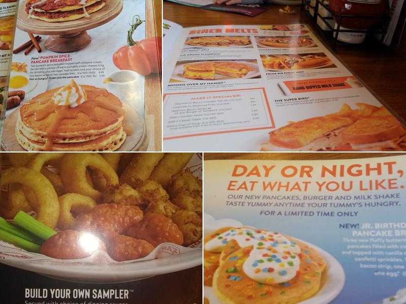 Denny's Menu