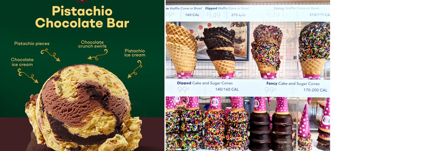 Baskin-Robbins Menu