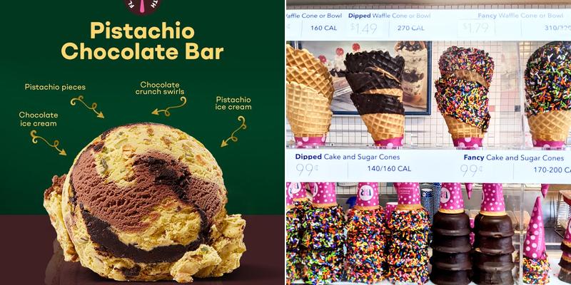 Baskin-Robbins Menu