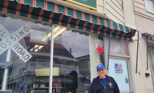 The Holly Beach Train Depot