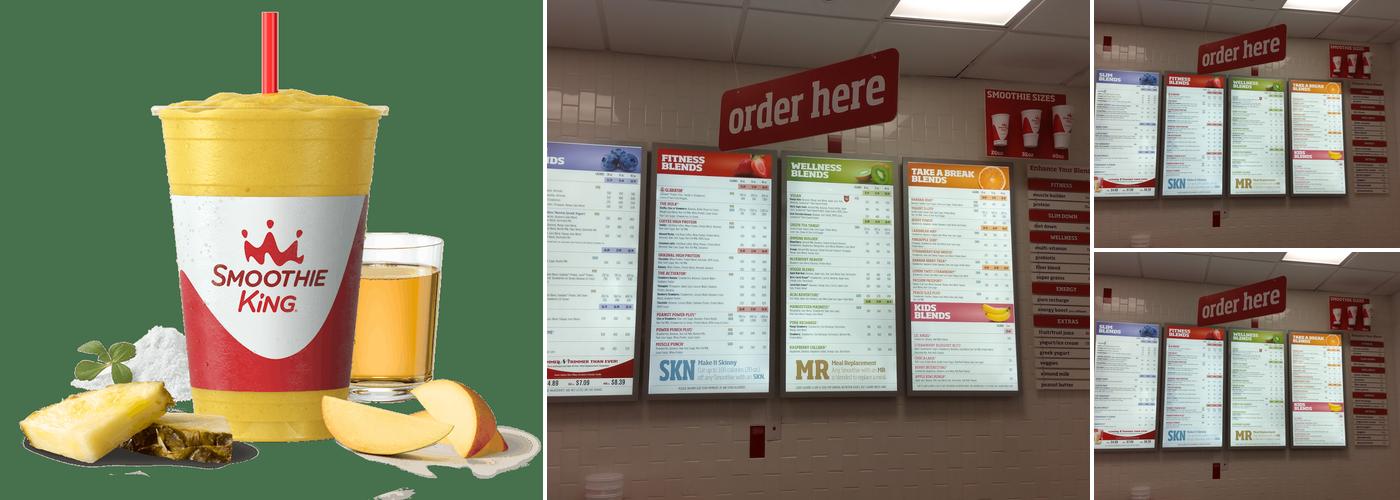 Smoothie King Menu