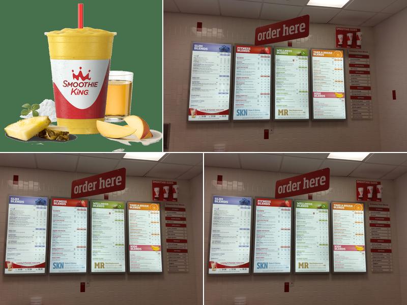 Smoothie King Menu