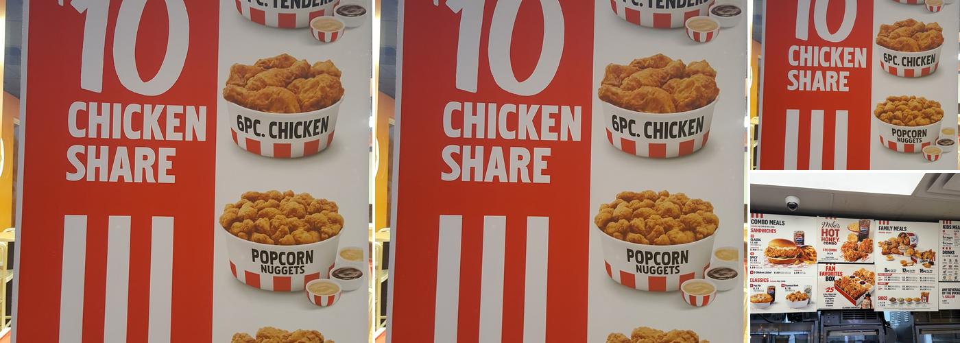 KFC Menu