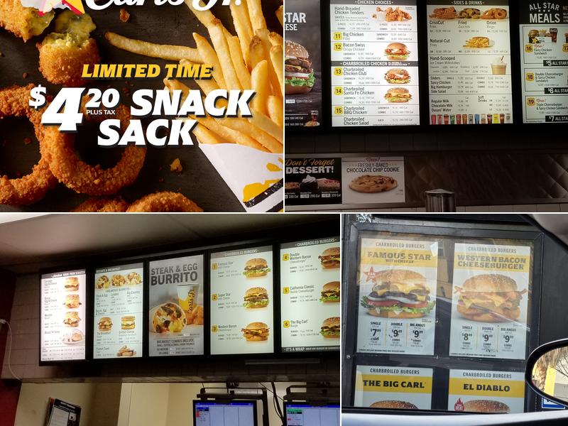 Carl’s Jr. Menu