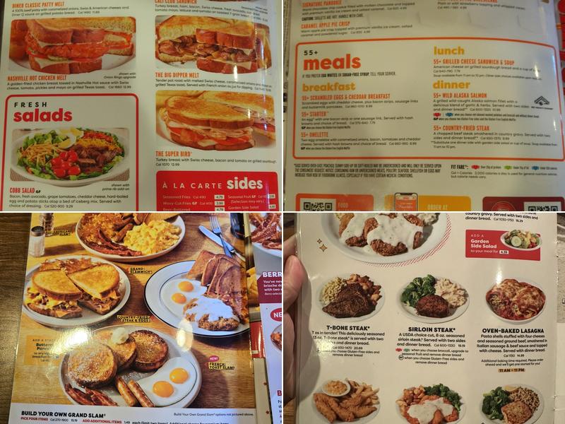 Denny's Menu