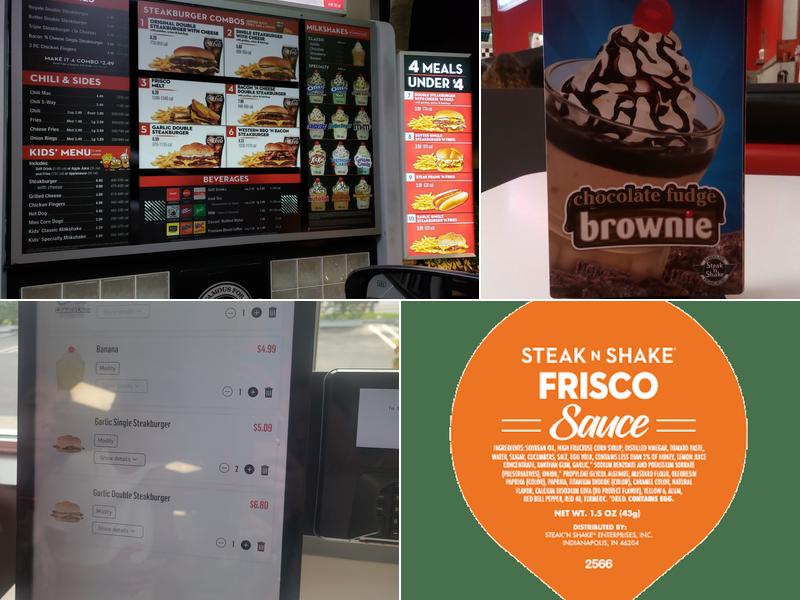 Steak 'n Shake Menu