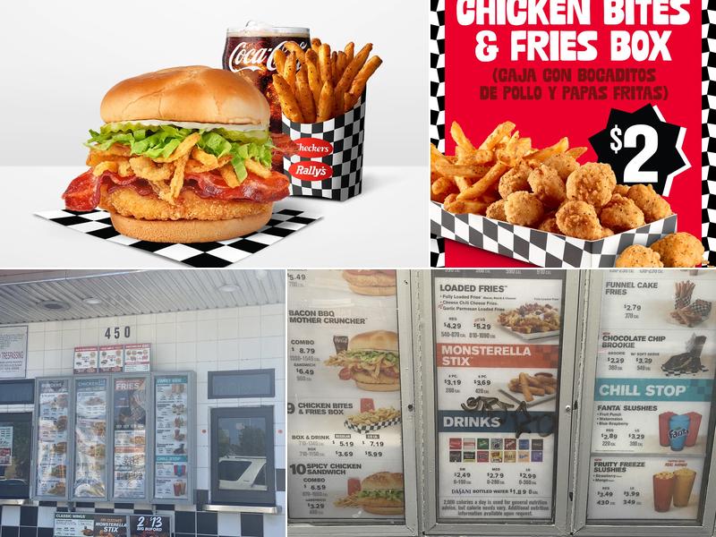 Checkers Menu