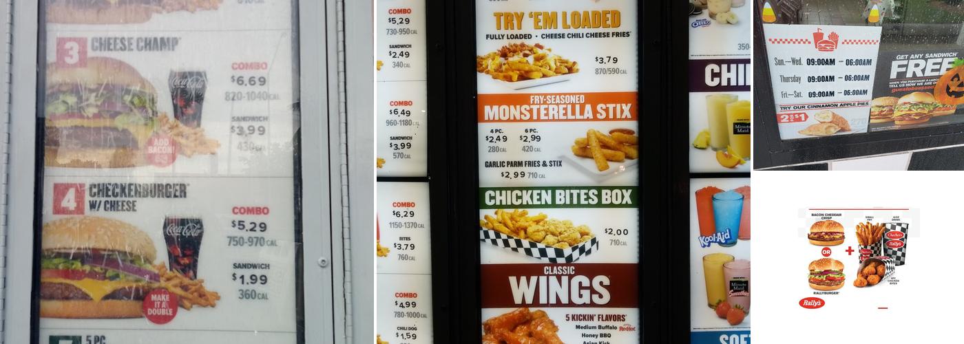 Checkers Menu