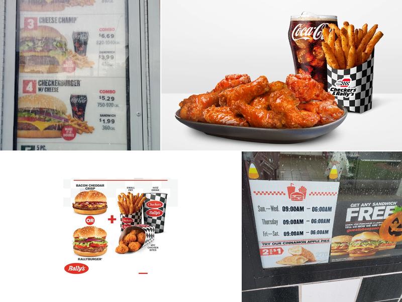 Checkers Menu