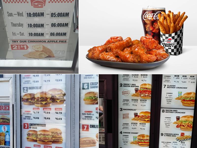 Checkers Menu