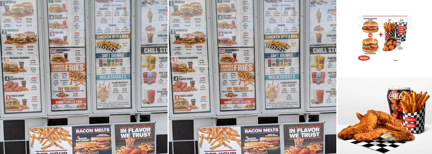 Checkers Menu