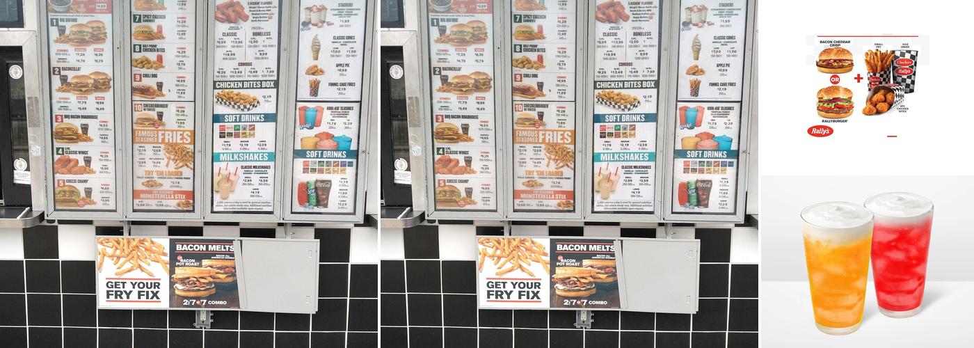 Checkers Menu